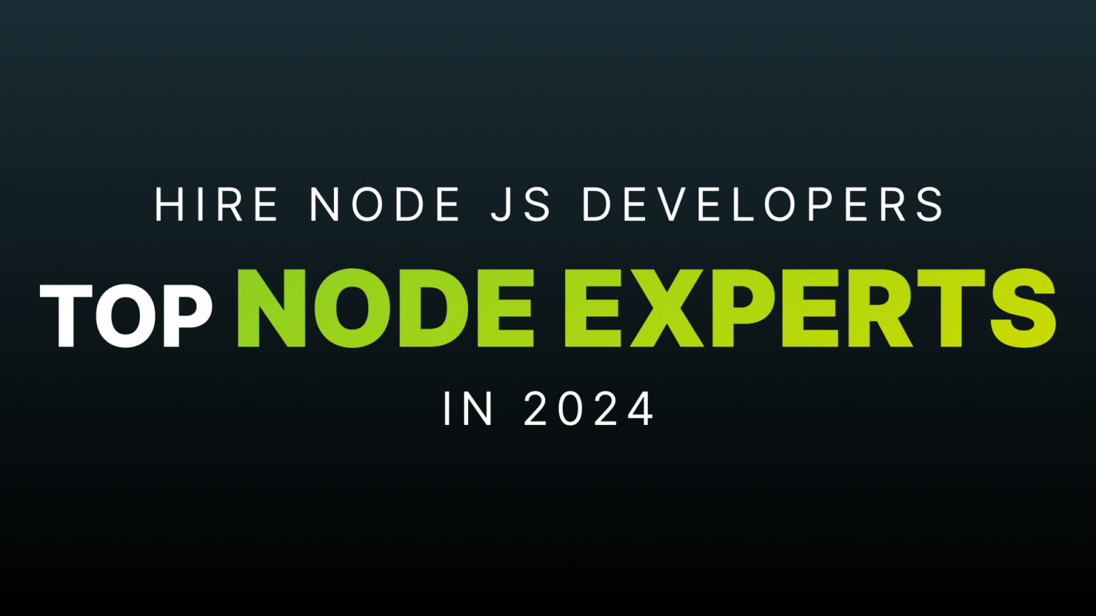 hire best nodejs developer in india