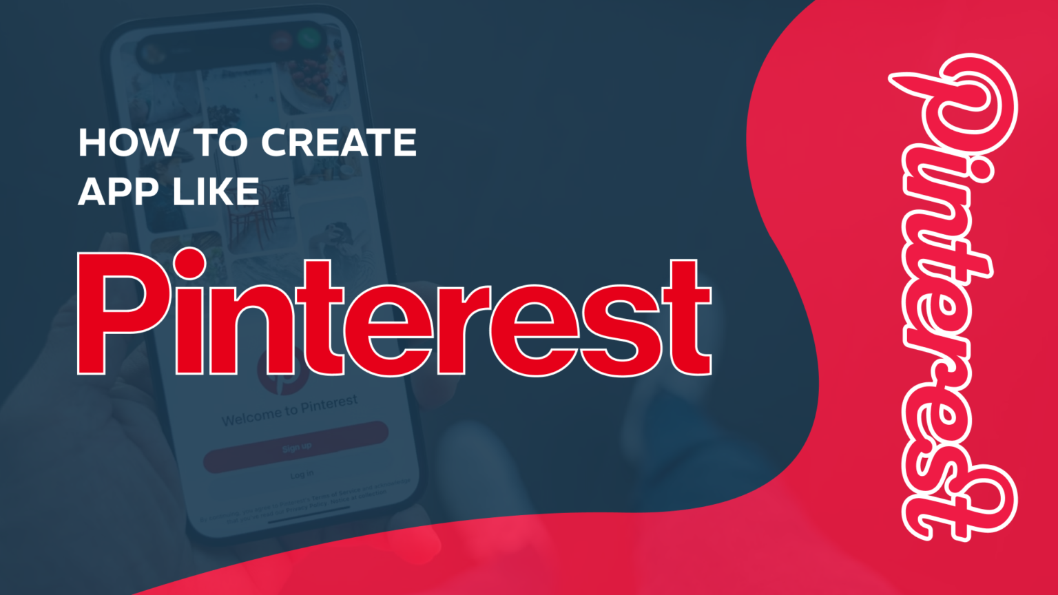 How to create app like pinterest